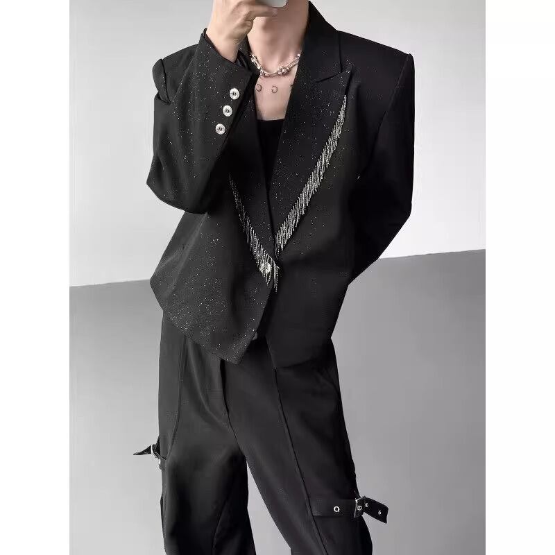 チェーンフリンジテーラードジャケット 1color MOJ0286