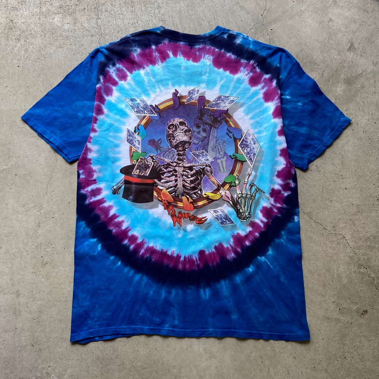 US古着【MLB グレイトフルデッド ロックT バンT】Tシャツ メンズ2XL