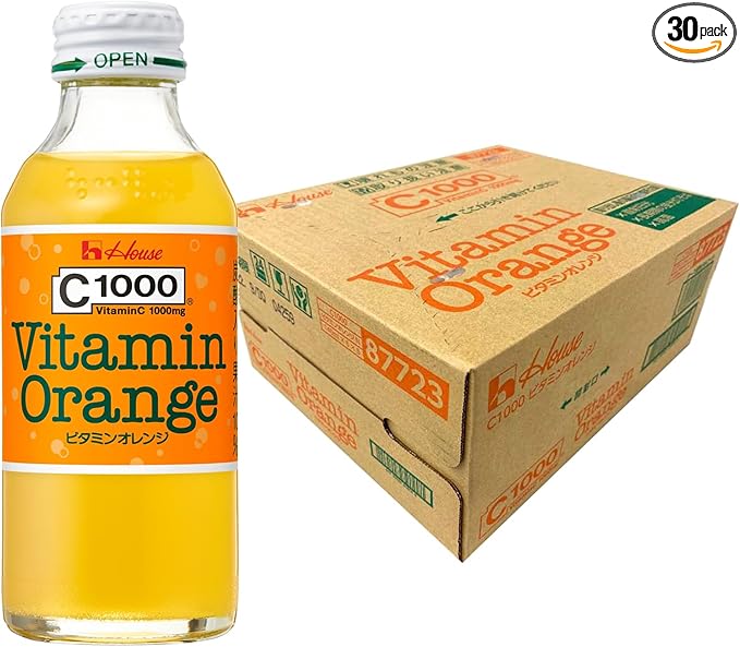 C1000 ビタミンオレンジ 140ml×60本 まとめ売り‼︎ C1000 ビタミンオレンジ 140ml×30本(たっぷりビタミンC1000㎎配合