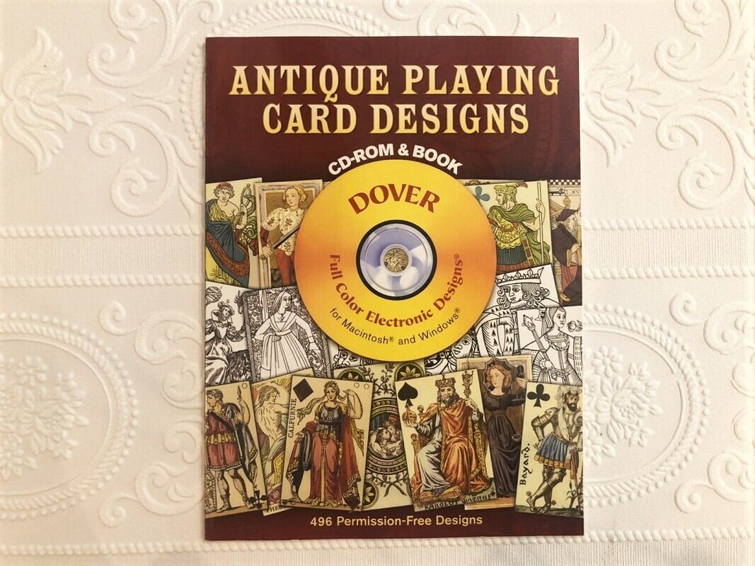 絵画 ANTIQUE PLAYING CARD DESIGNS CD-ROM ANTIQUE PLAYING CARD DESIGNS CD-ROM 5,992 Vintage Playing Card