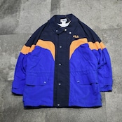FILA middle length switching design nylon jacket