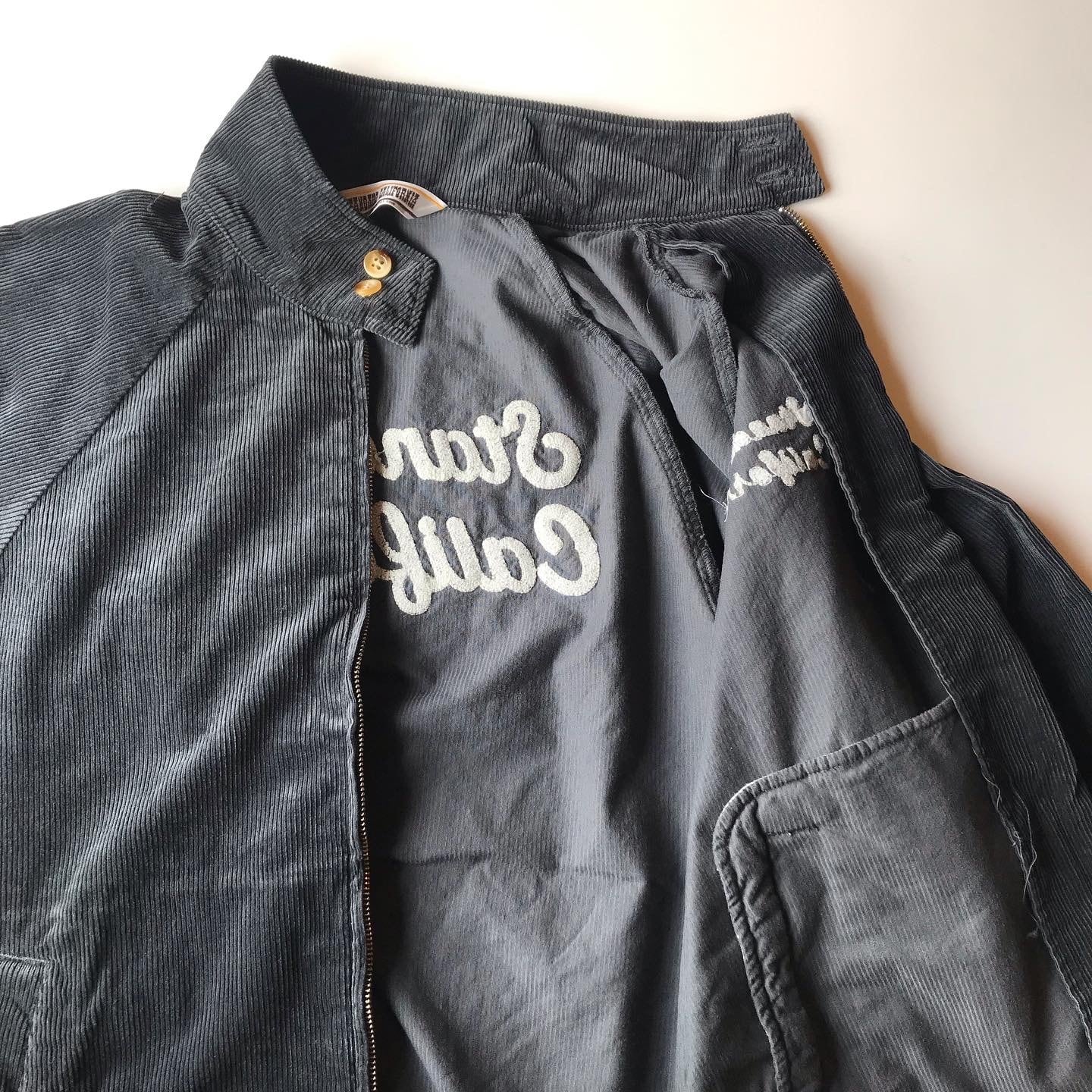 "Standard California" Corduroy Harrington Jacket Knot Co. Ltd.