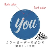 SLANG NumberBolt /FUCK ガンメタリック/シルバー
