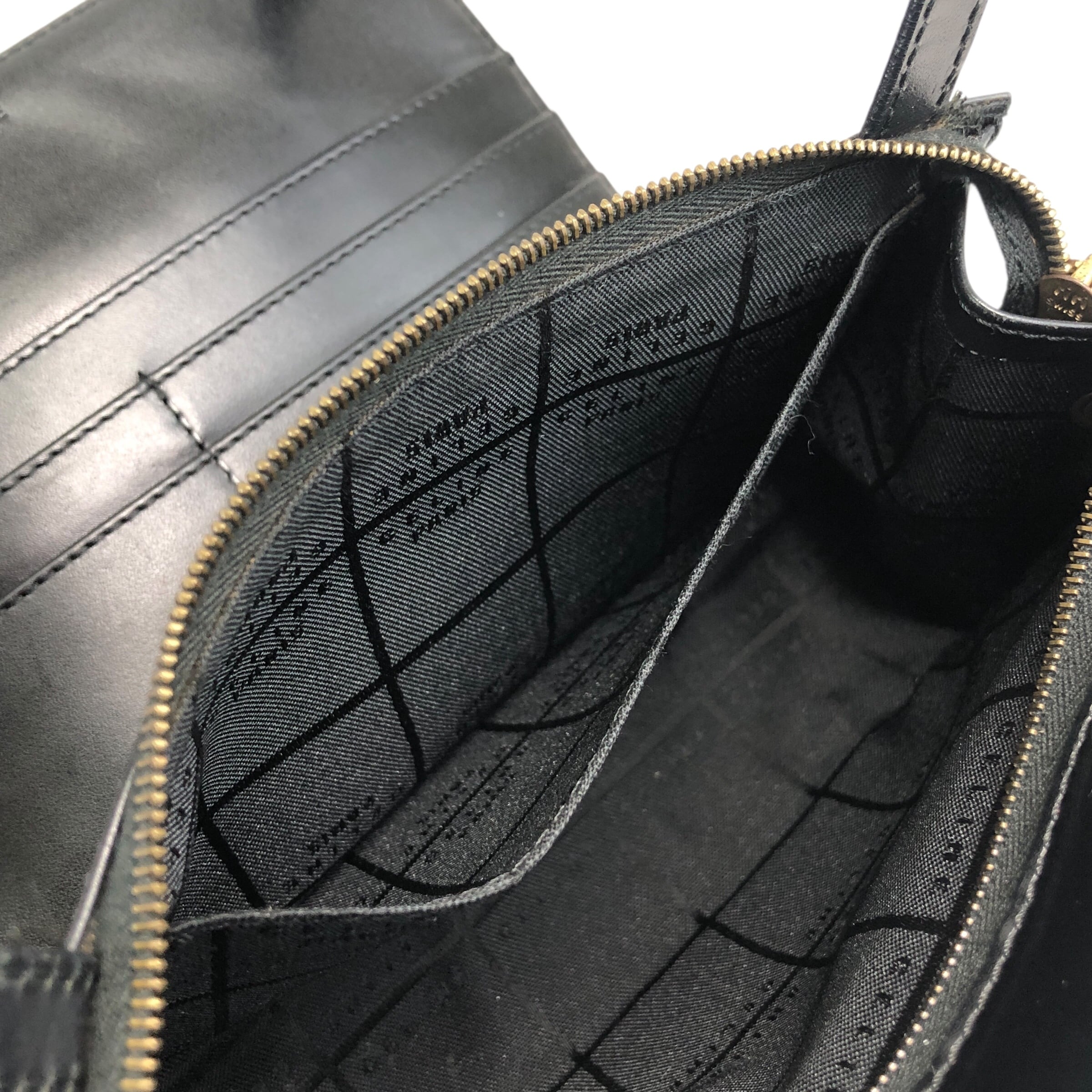 CELINE セリーヌ マカダム  ショルダーバッグ ブラック  PVC/レザー ミニバッグ dwm48m CELINE セリーヌ マカダム ショルダーバッグ ブラック PVC/レザー ミニ