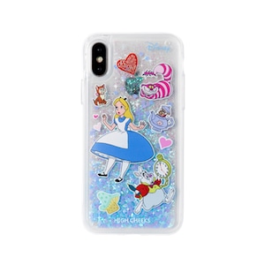 [HIGH CHEEKS] Alice Sticker Glitter Case 正規品 韓国 ブランド 韓国代行 携帯ケース