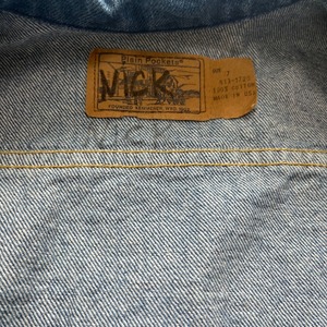 ＜VINTAGE＞Kids PLAIN POCKETS Denim Jacket 7Y (2610JK05)｜キッズ プレーンポケッツ ヴィンテージ デニムジャケット
