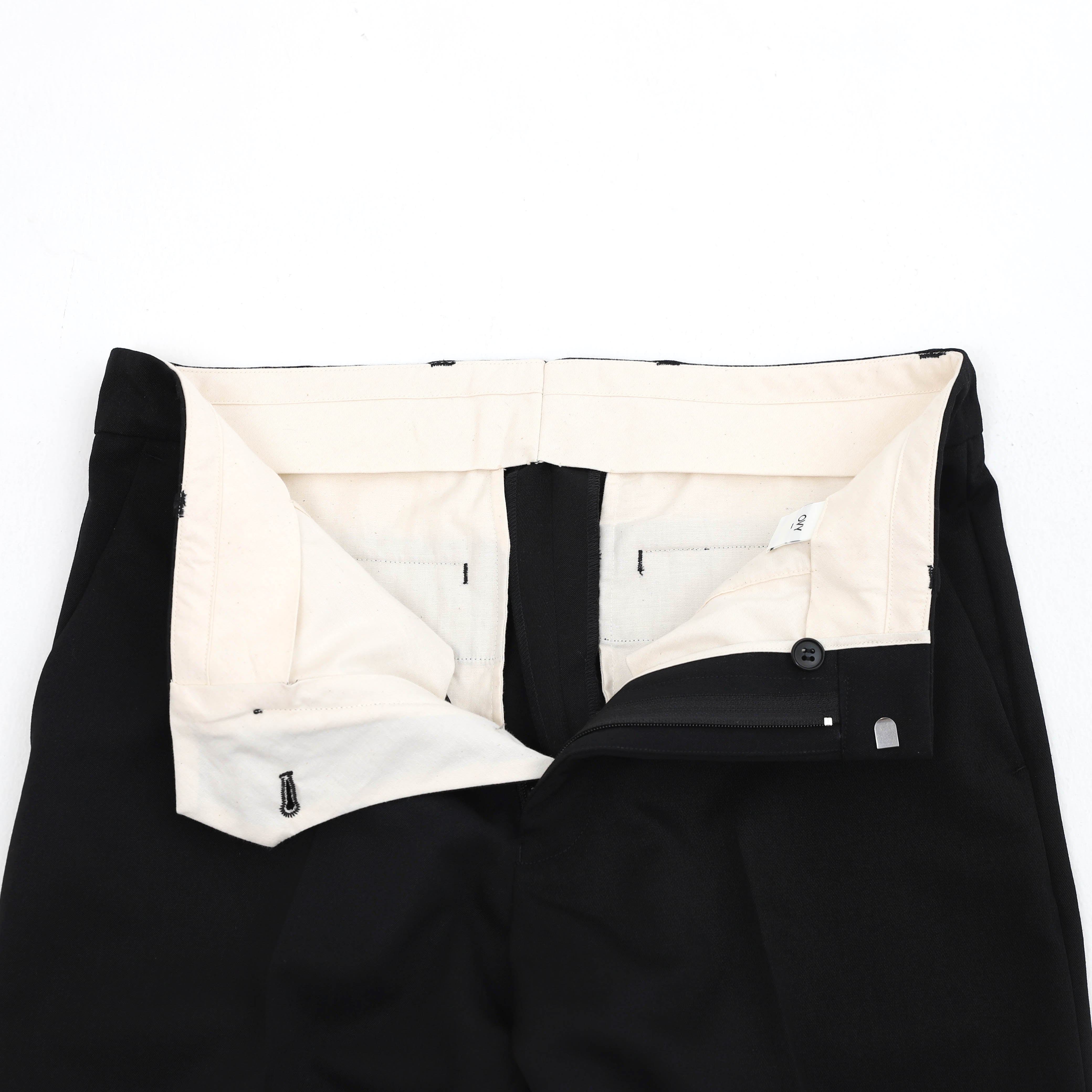 Wool Gabardine Dress Trousers (black) | OVY Wool Gabardine Dress Trousers (black) | OVY