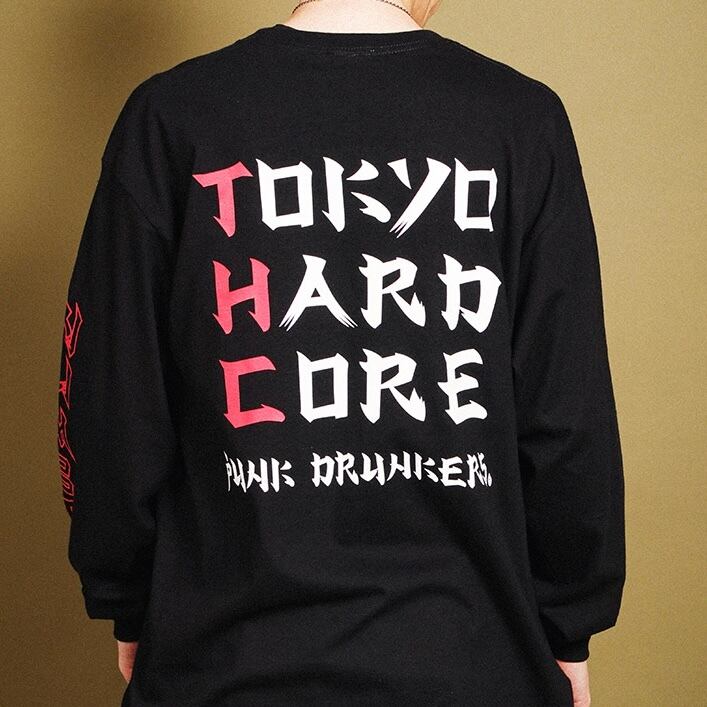 PUNK DRUNKERS】パンクドランカーズ ［PDSxNUMB］ハードコアロンTEE