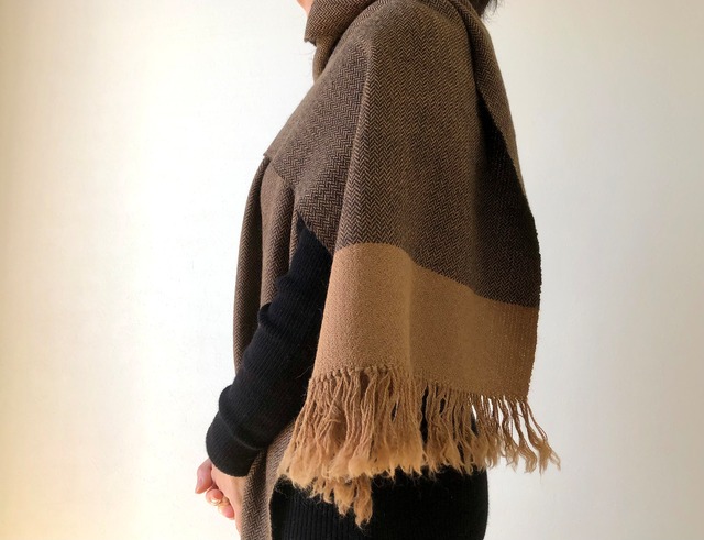 ベビーアルパカのショール