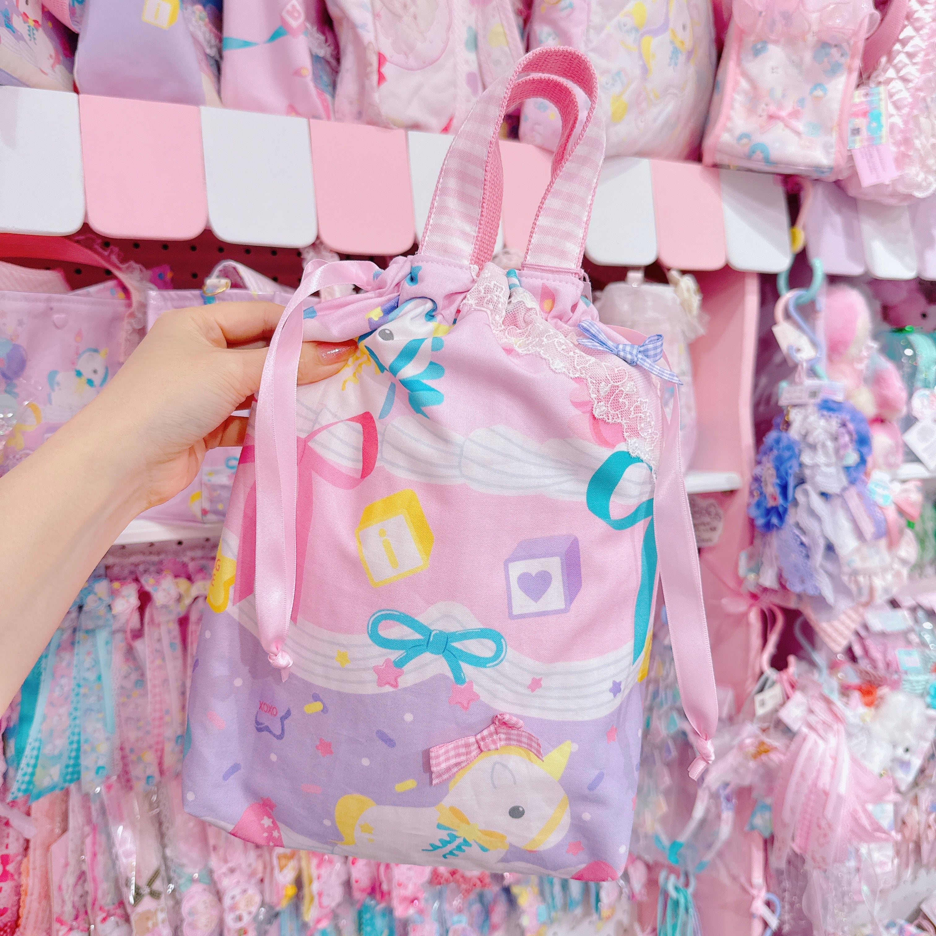 【F1】78-28体操着入れ（巾着袋）