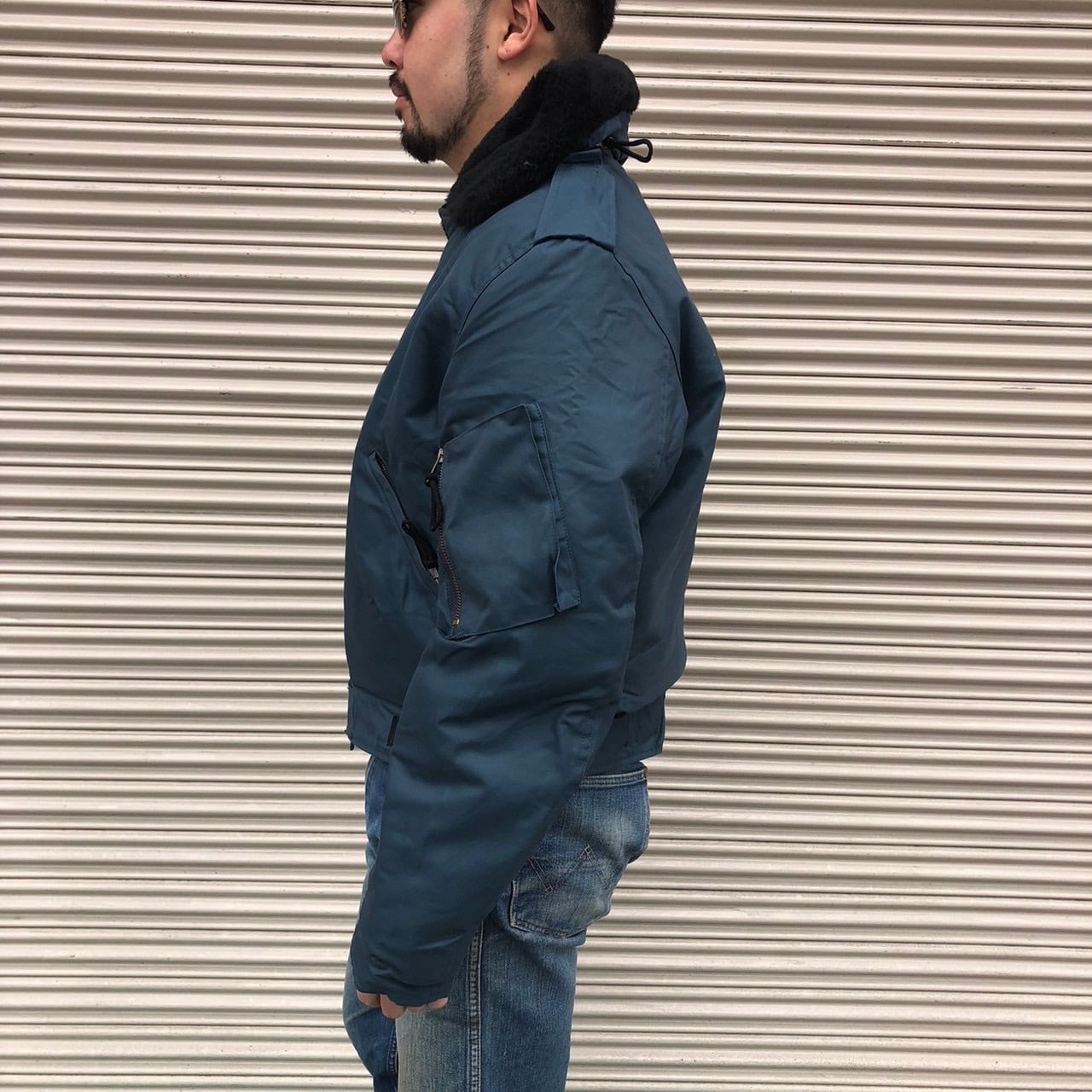 デッドストック 90sカナダ軍 実物 フライトジャケット デッドストック 90sカナダ軍 実物 フライトジャケット