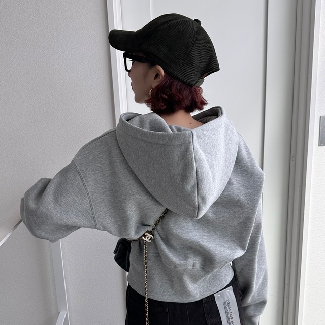 ミニzipショートPK/グレー