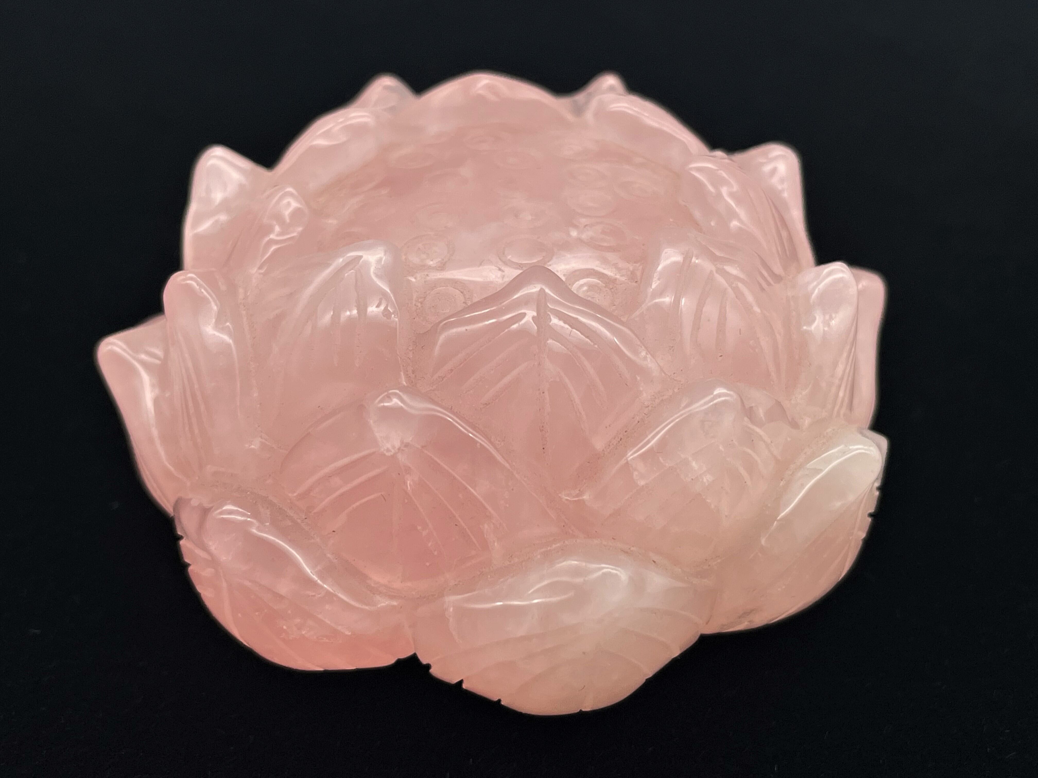 蓮型（ローズクォーツ）