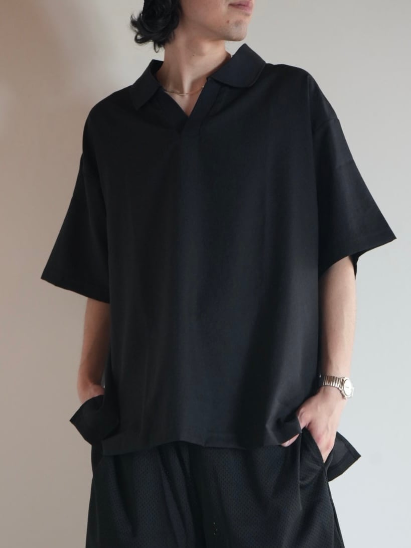 meanswhile ミーンズワイル【 Breathable S/S Game SH 】 | LARGE LAB TOWN