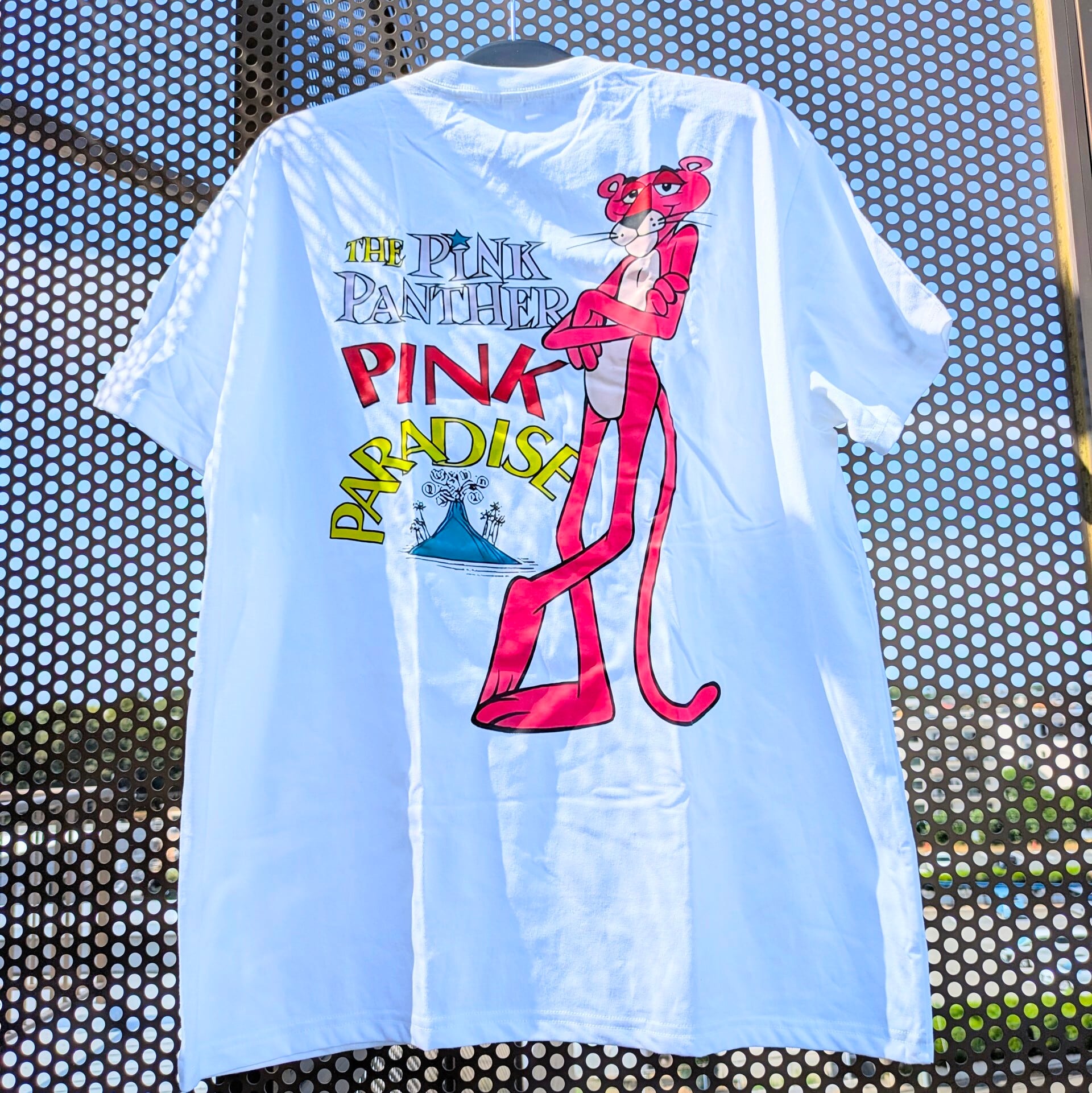 【 The Pink Panther / ピンクパンサー 】 『PINK PARADISE』 Tシャツ / 90'　〚アメリカン雑貨 アメトイ〛