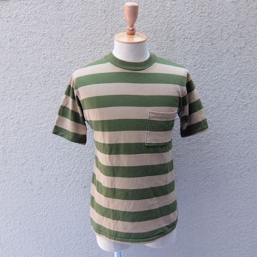 60’s Wide pitch Border T-Shirt/60年代 太ピッチ ボーダーTシャツ
