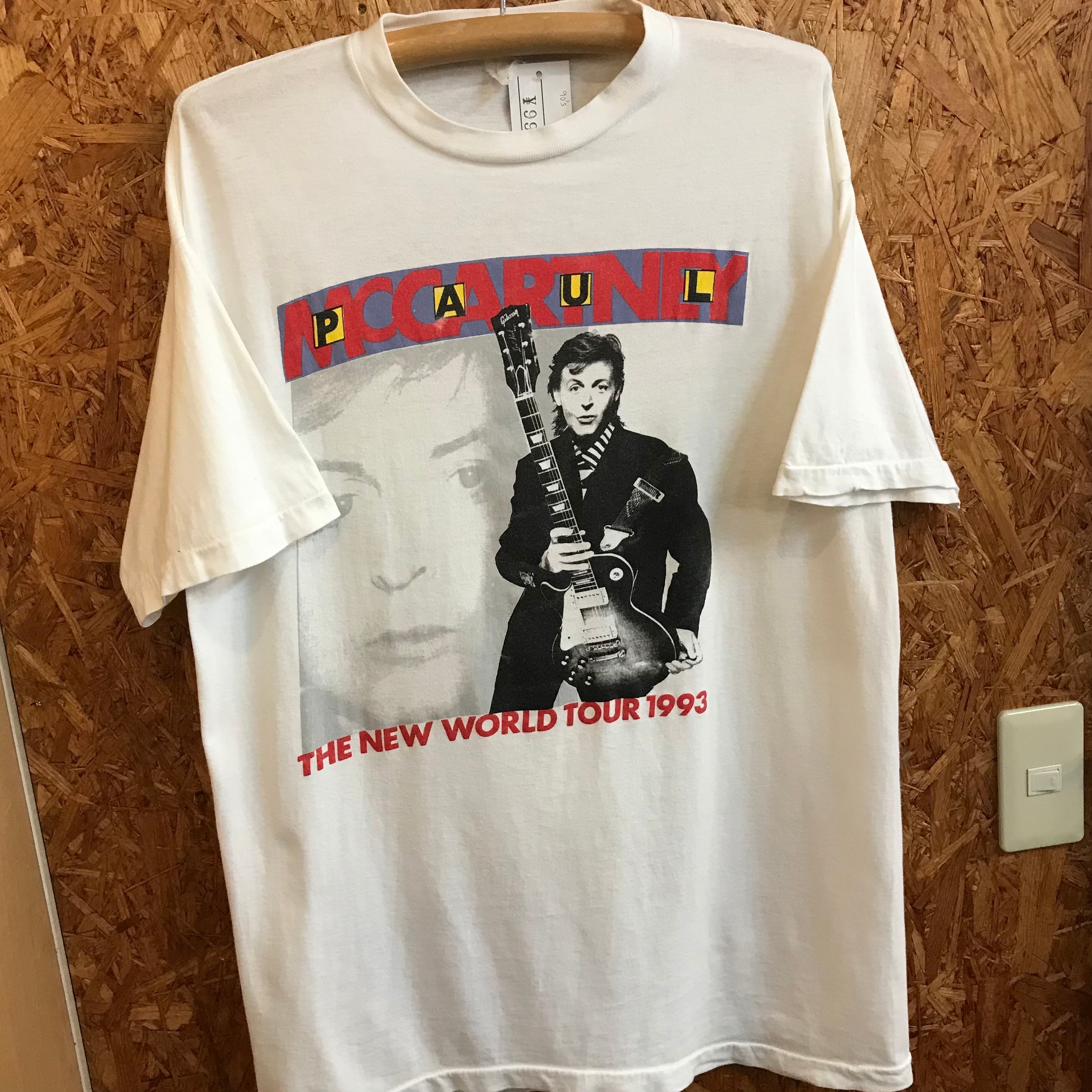 90's Paul McCartney ツアーTee | 古着屋NEVERMIND