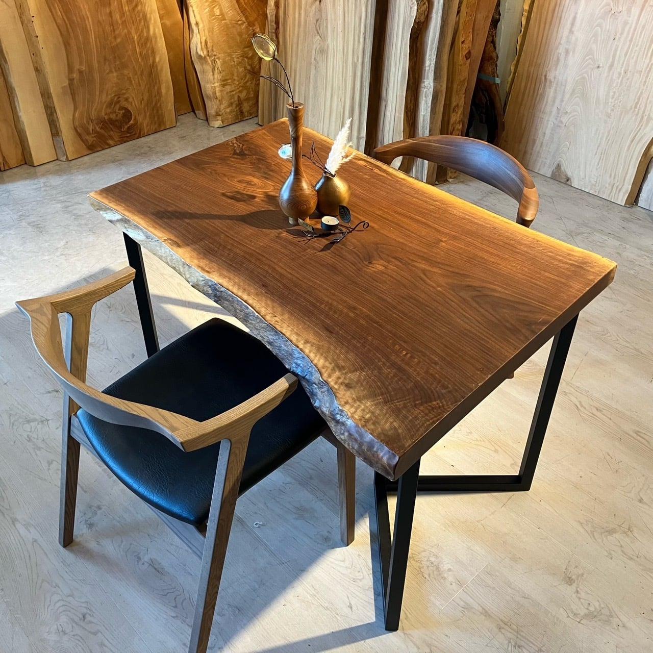 ウォールナット_1080×745-670×48_青山店_テーブル天板/一枚板 240525-2