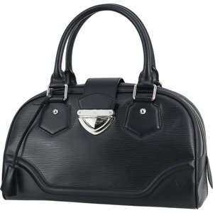 Used LOUIS VUITTON ルイヴィトン ボーリングモンテーニュGM エピレザー ノワール オールレザー M59312