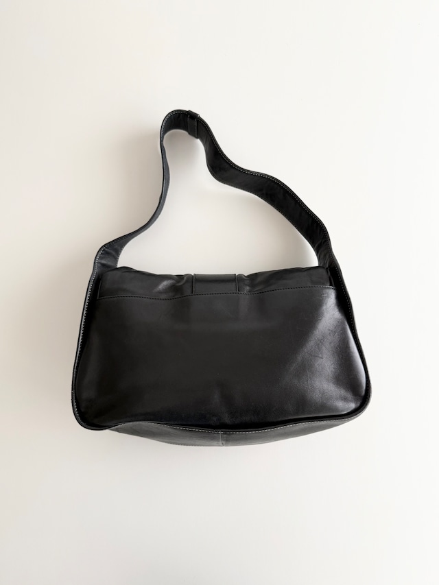 FW2001 PRADA LEATHER SHOULDER BAG
