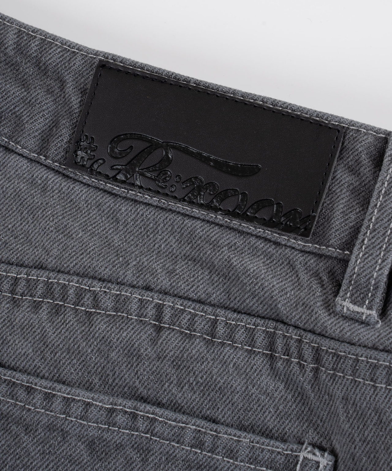 【#Re:room】WASHED VINTAGE WIDE DENIM PANTS［REP193］