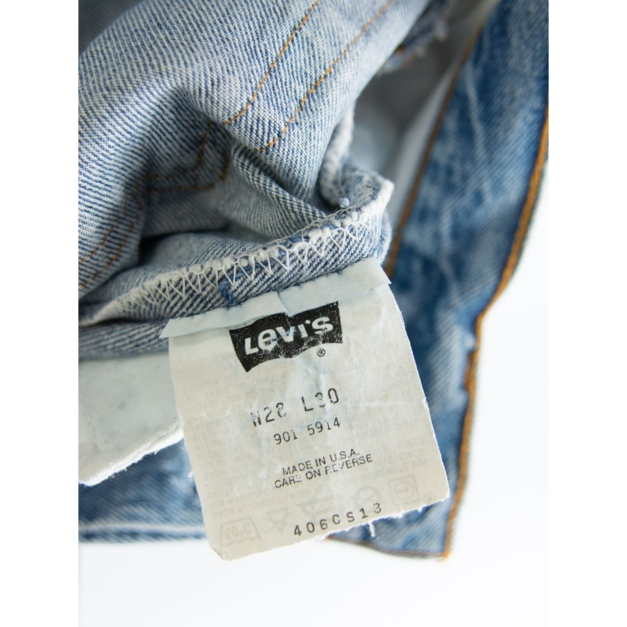 LEVI'S 901】Made in U.S.A. Tapered Denim Pants W28 L30（リーバイス ...