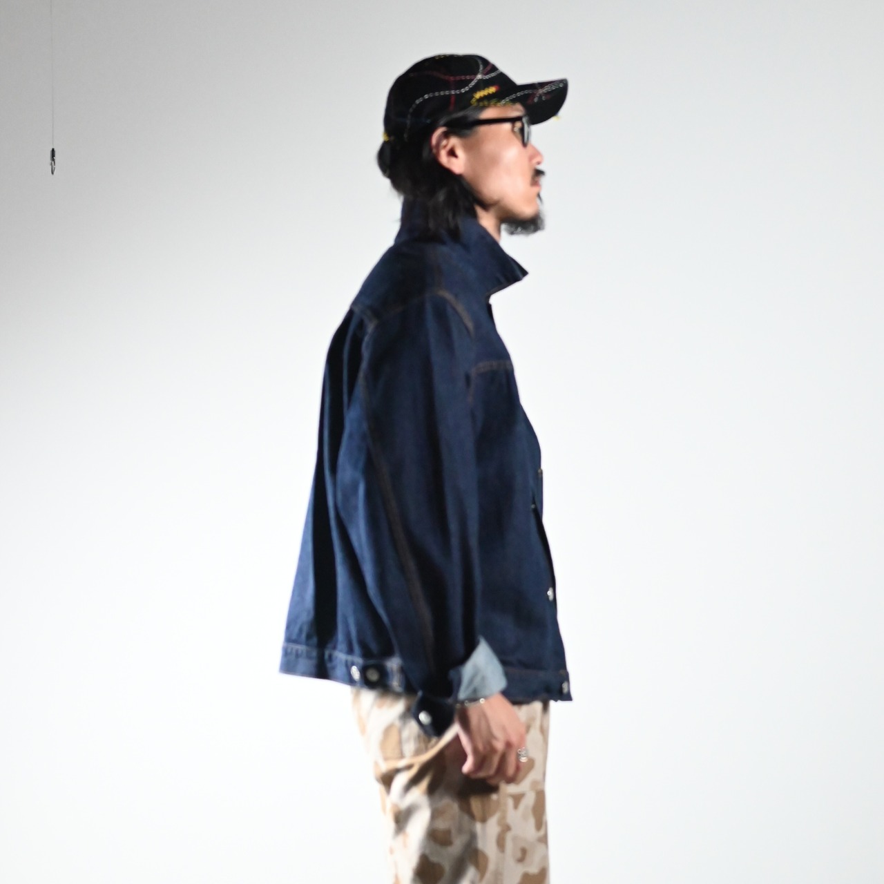 BOWWOW(バウワウ)DUCK HUNTER CAMO FIELD PANTS (裏側)コーディネート