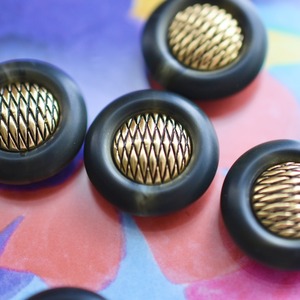 イタリア カーキ ゴールドチェック 17.5mm