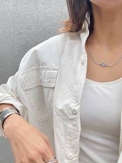 stainless wide bangle