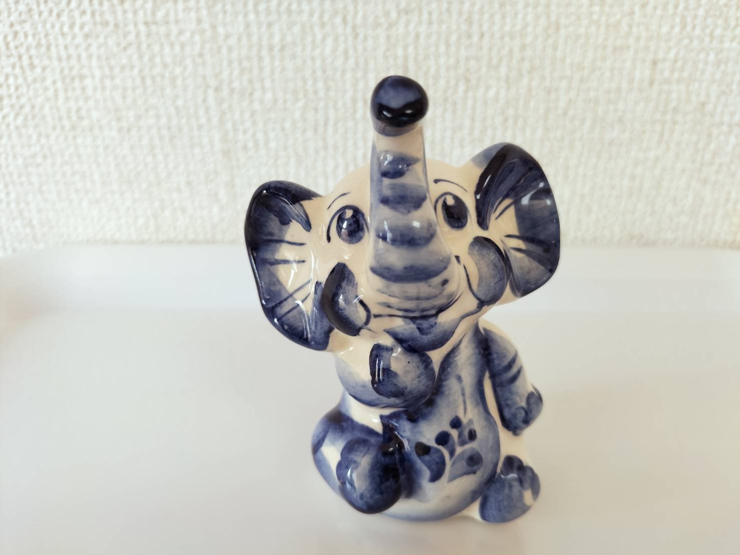 ロシア雑貨☆グジェリ焼き☆ビンテージ サモワール&ティーポット