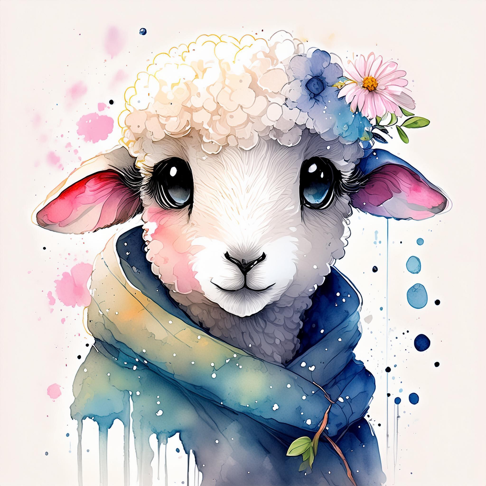 ひつじ ヒツジ(仔) 25 | HANSA