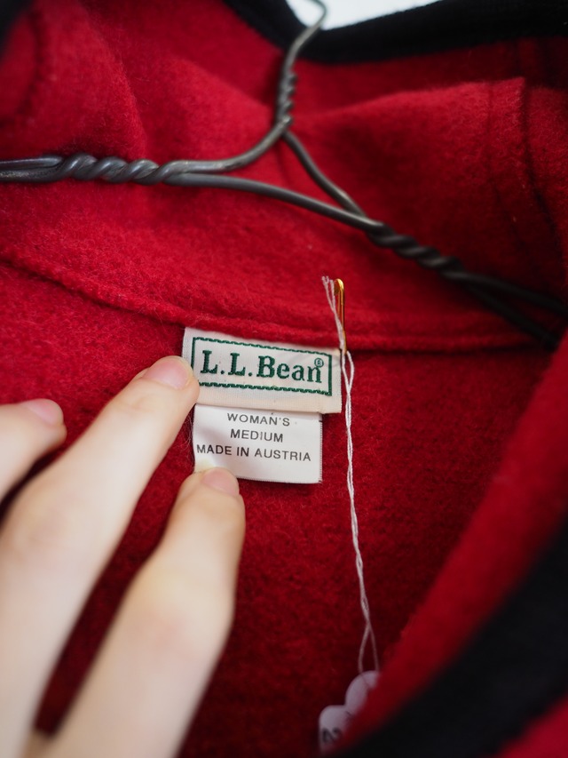 1990’s Made in Austria L.L.Bean Tyrolean Wool Hoodie Coat