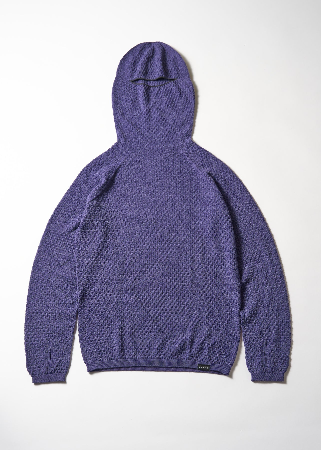 BRING ブリング / WUNDERWEAR シームレスフーディー #Heather Purple