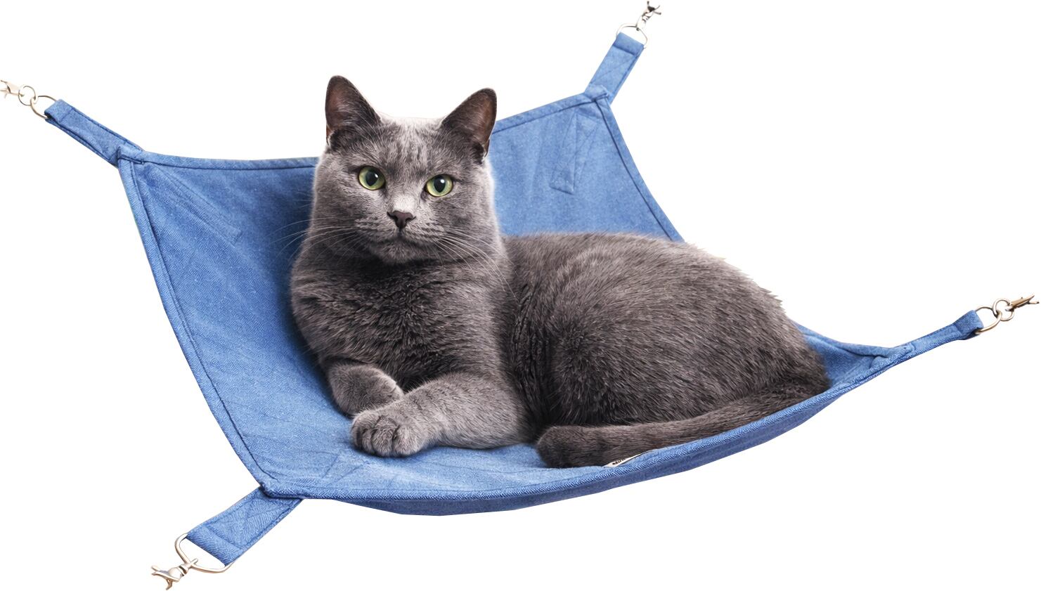 【猫ちゃん用】猫のシンプルハンモック　レッド/ナチュラル/ブルー/グレー