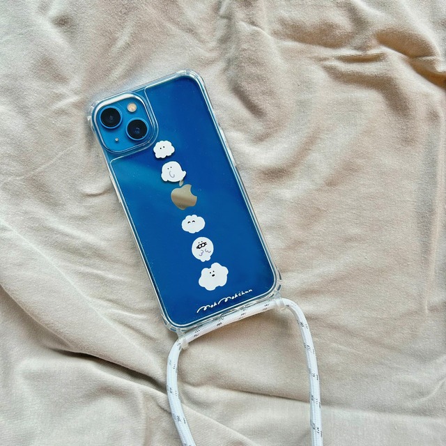 白い仲間のiPhoneケース(MK-404)