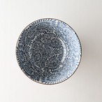 どんぶり 食器 おしゃれ 藍染 タコ唐草 18.5cm さぬき丼 うどん鉢 器 丼 鉢 大 美濃焼