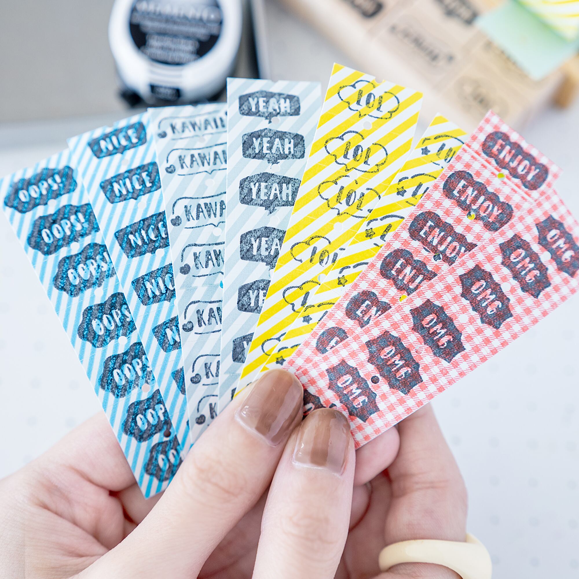 【吹き出しの文字】NICE | はんこ