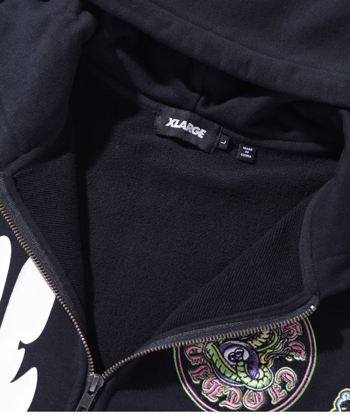XLARGE MULTI LOGO ZIP UP HOODED SWEATSHIRT | バイシクルショップ