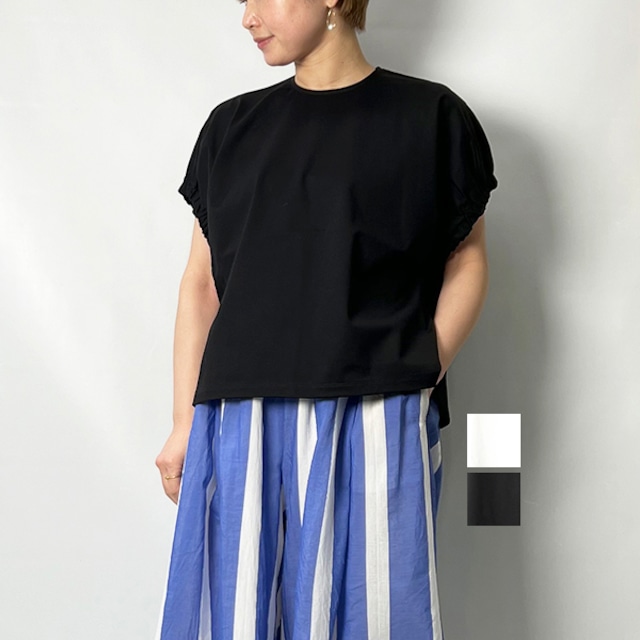 SACRA サクラ LONG STAPLE COTTON TOP 124147091 2024春夏新作 [送料無料]