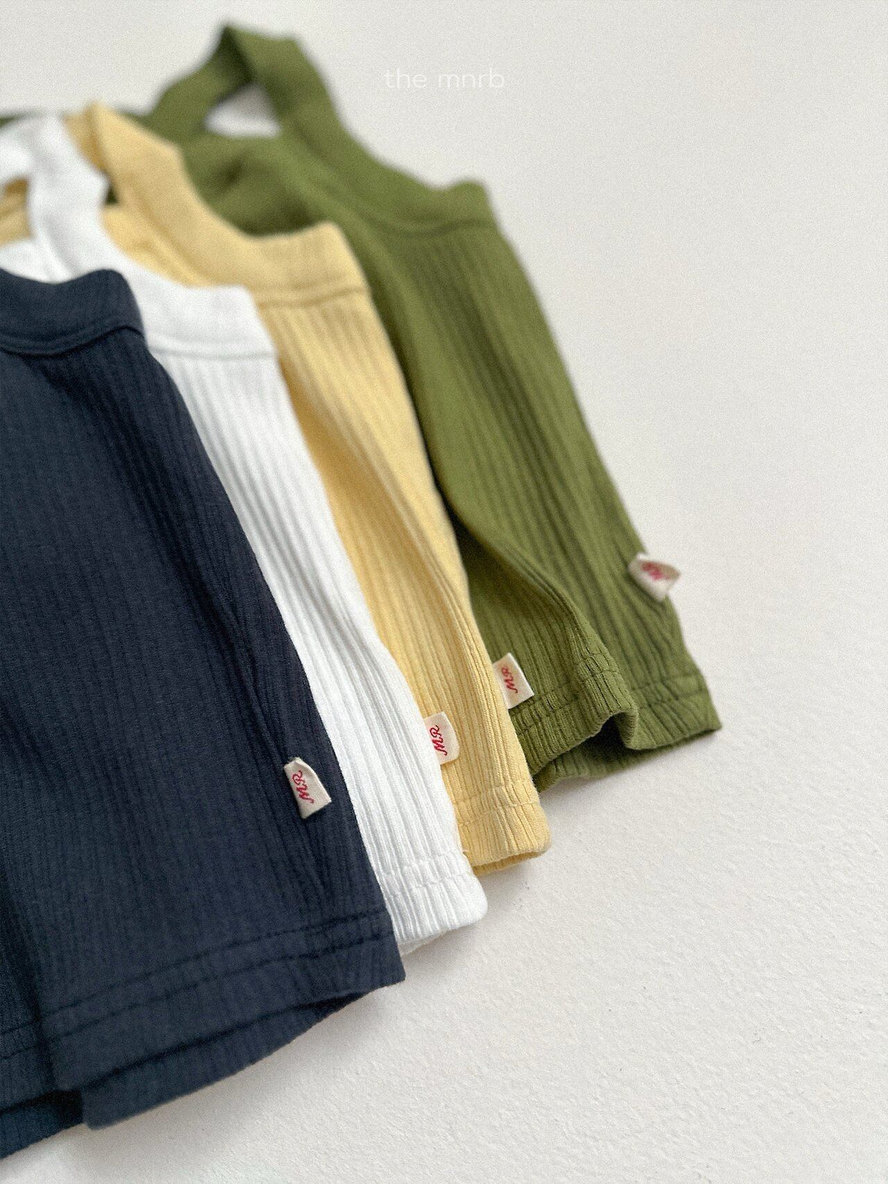 【即納/90size】ソフトリブキャミソール/ minirobe