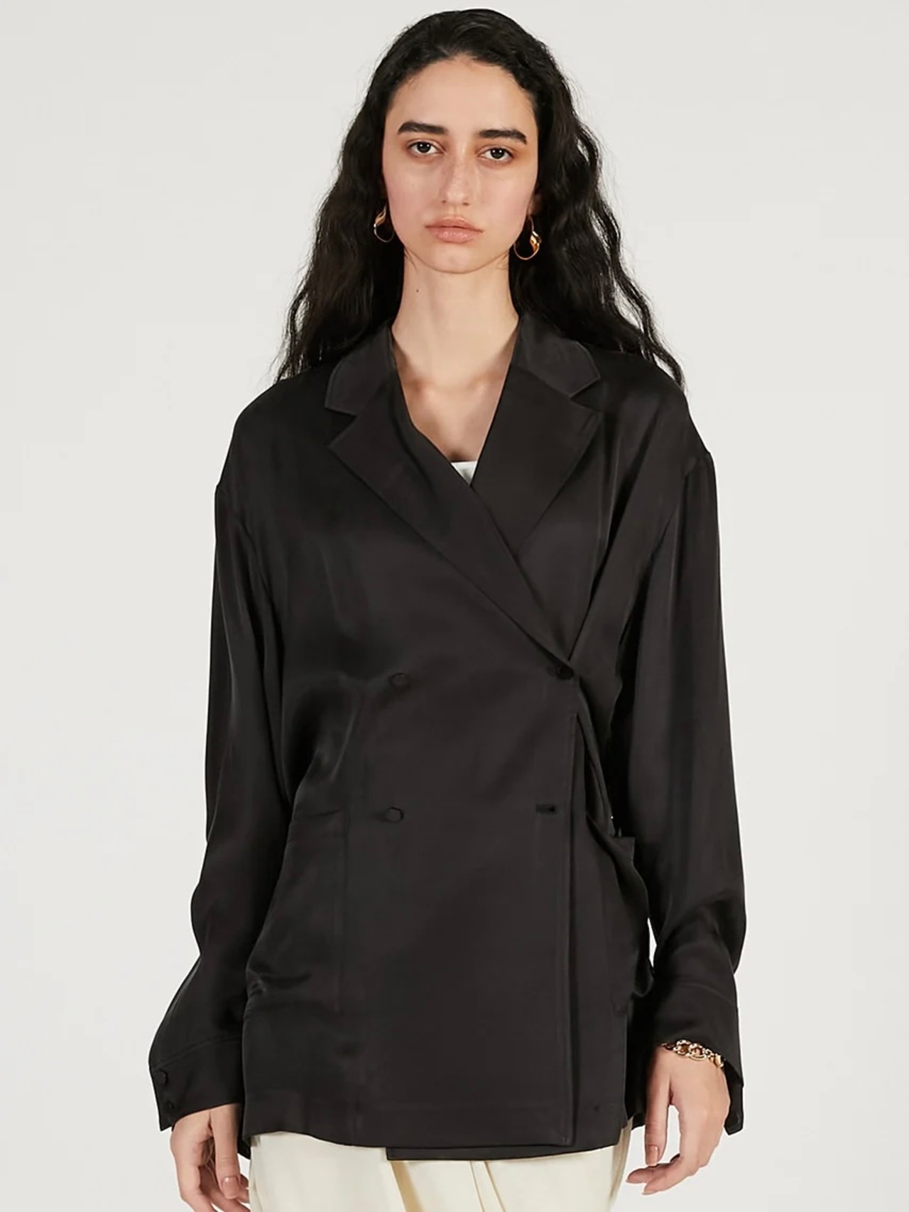 【26SS】PRANK PROJECT プランクプロジェクト / Fibril Cupro Jacket  / ジャケット - 1