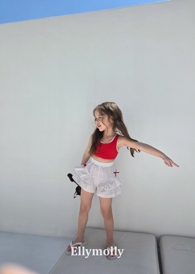 《予約》ellymolly ¨ ruy ruffle pants ¨ 26summer
