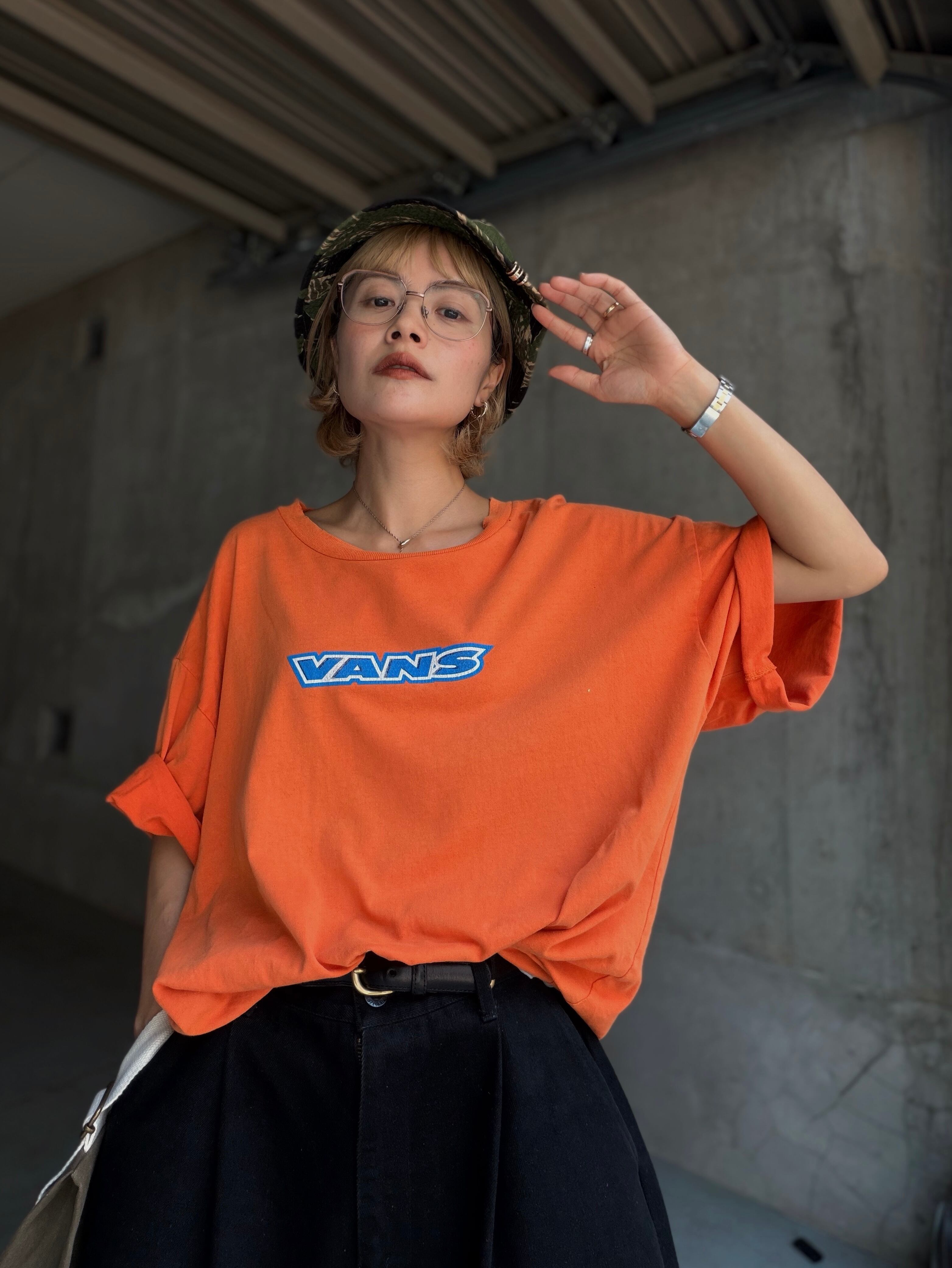 (CS2362)90‘s VANS logo T-shirt