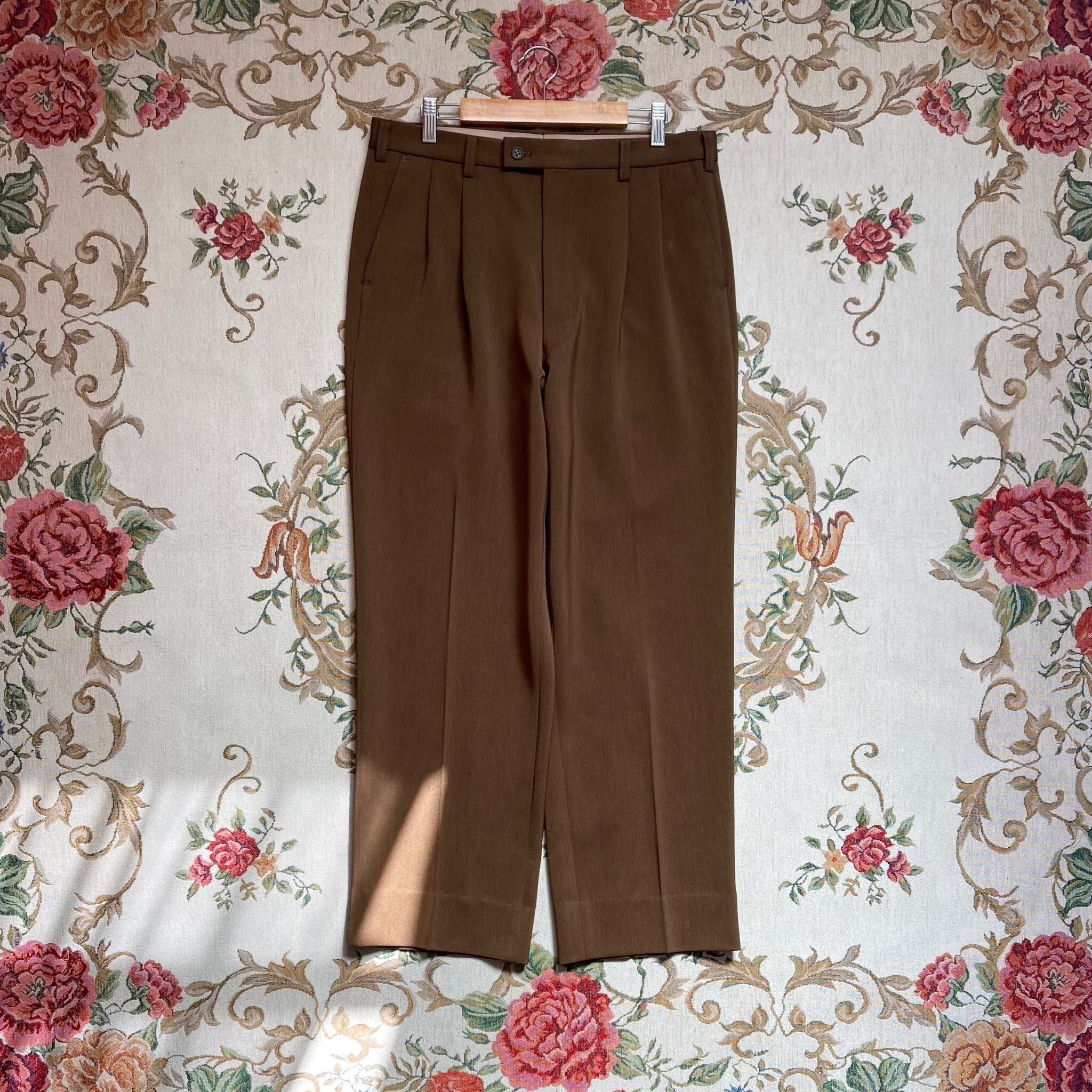 retro mustard color slacks