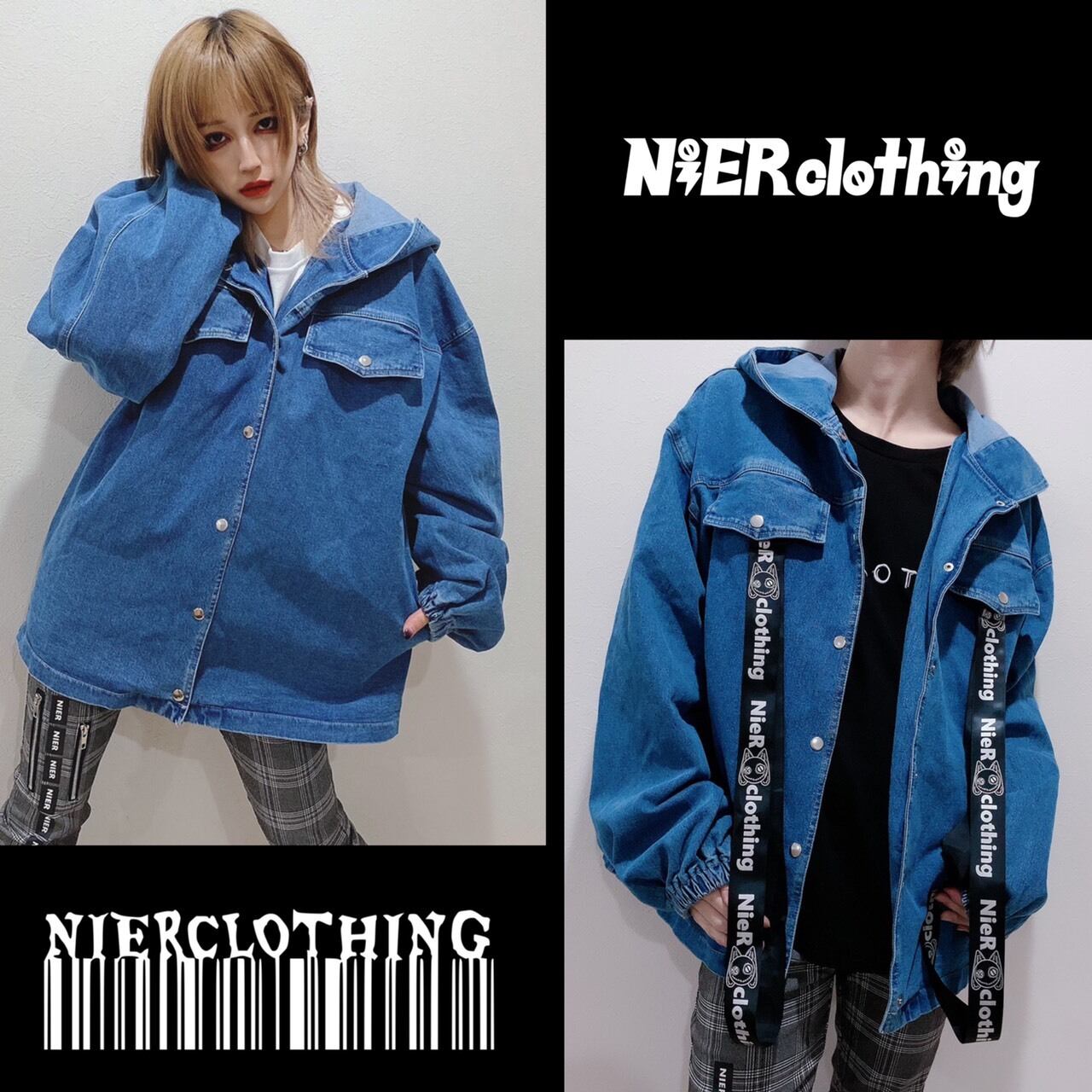 NieR デニムジャケット | NIER CLOTHING powered by BASE NieR Clothing アウター