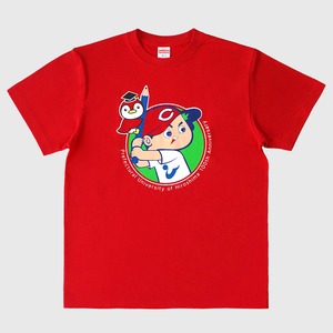 けんひろ×Carp　建学100周年限定デザインカープ坊やTシャツ