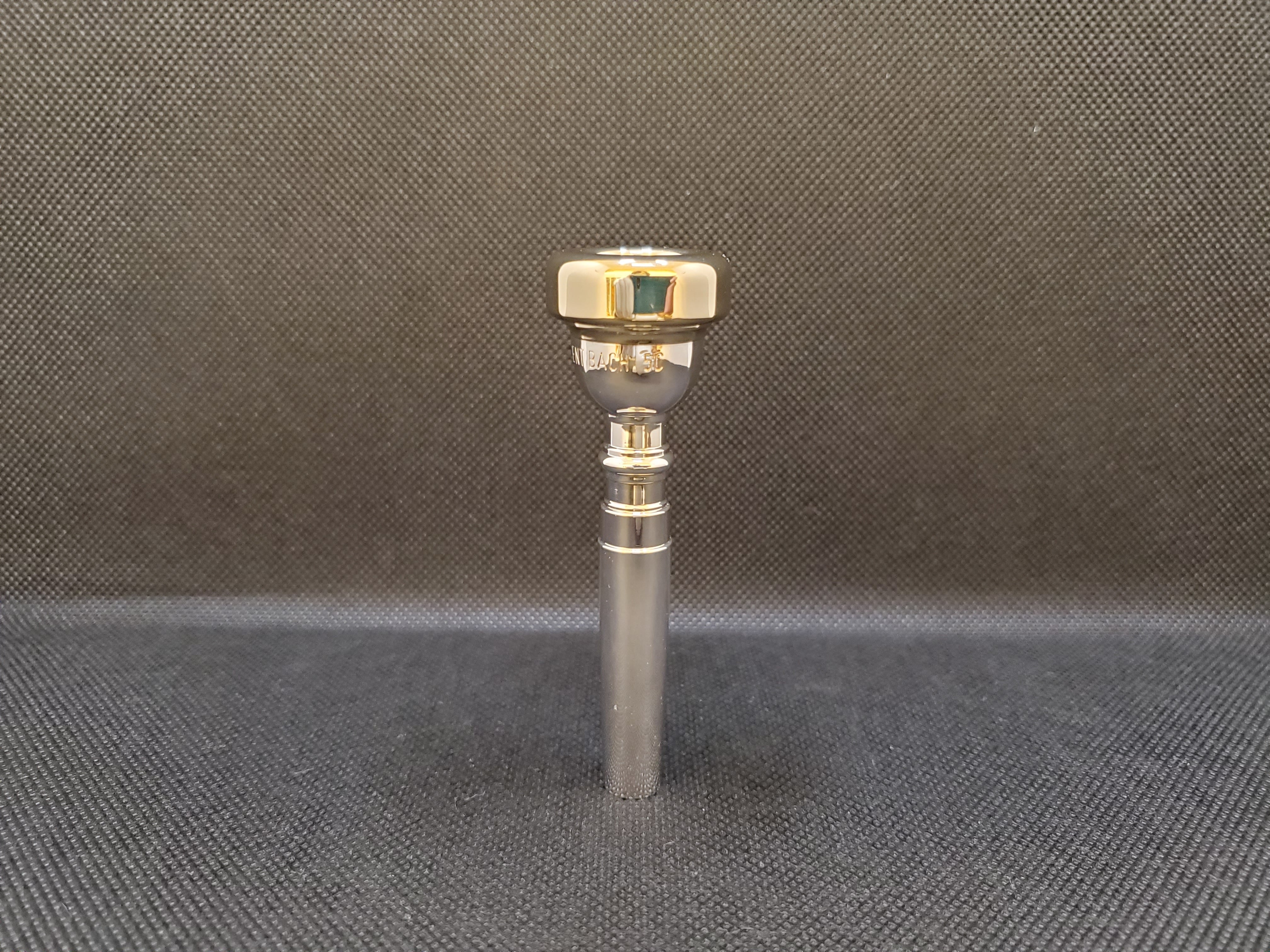 バック トランペットマウスピース 5Cインナーシャンパンゴールド