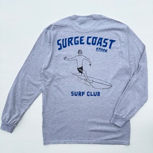 Surge Coast Store "Surf Club" Long Sleeve Pocket T-Shirts