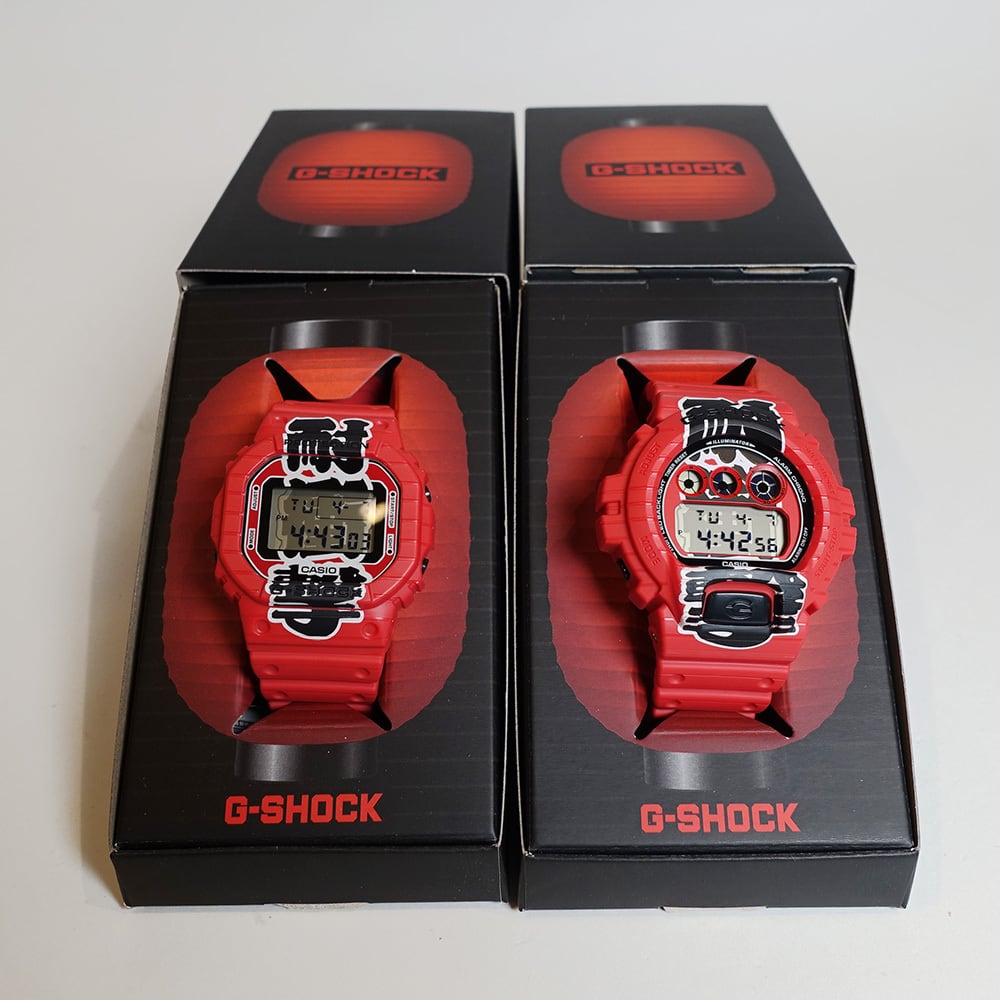 G-SHOCK／耐衝撃赤提灯 DW-6900AKA-4JR 日本製シリーズ メンズ カシオ