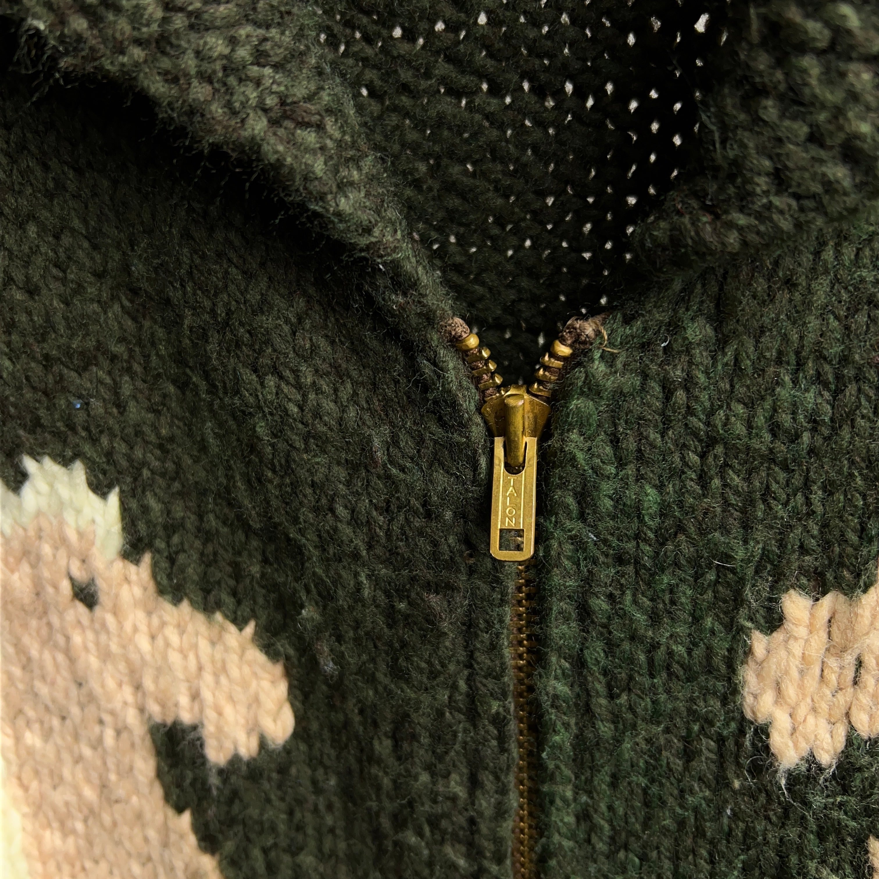 vintage cawchin knit sweater s　フリーサイズ